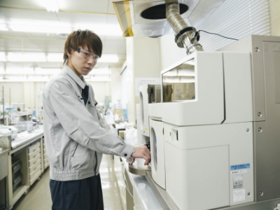 化学分析・調査の様子
