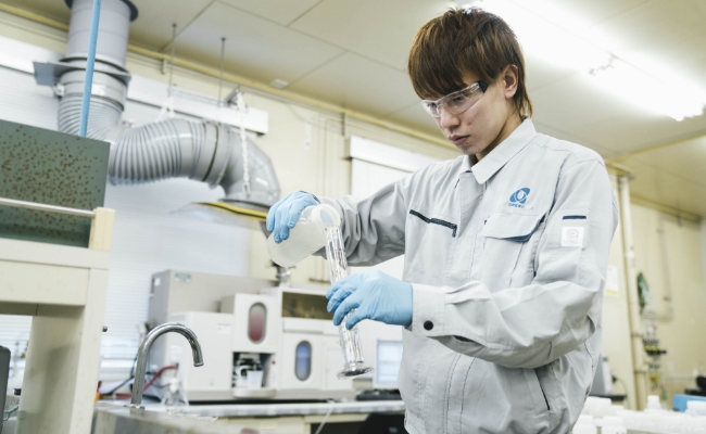 化学分析・環境測定の様子