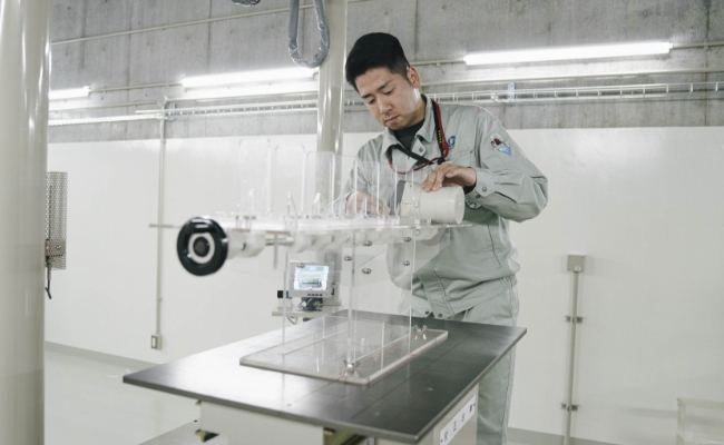 化学分析・環境測定の様子