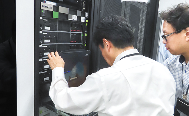 システム開発・保守の様子